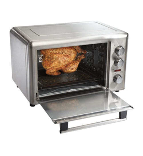 HORNO DE MESA ELÉCTRICO HAMILTON BEACH 31103 STAINLESS STEEL