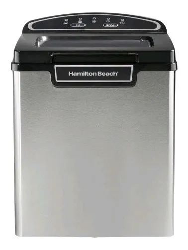 MAQUINA PARA HACER HIELO PORTÁTIL HAMILTON BEACH HACE 12.7KG