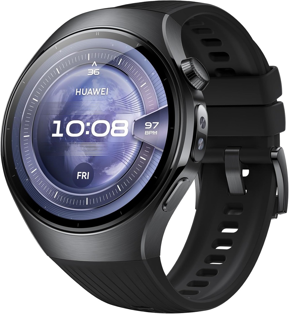 HUAWEI WATCH 5 46MM, TACTIL 1.46” AMOLED, NEGRO, 63G