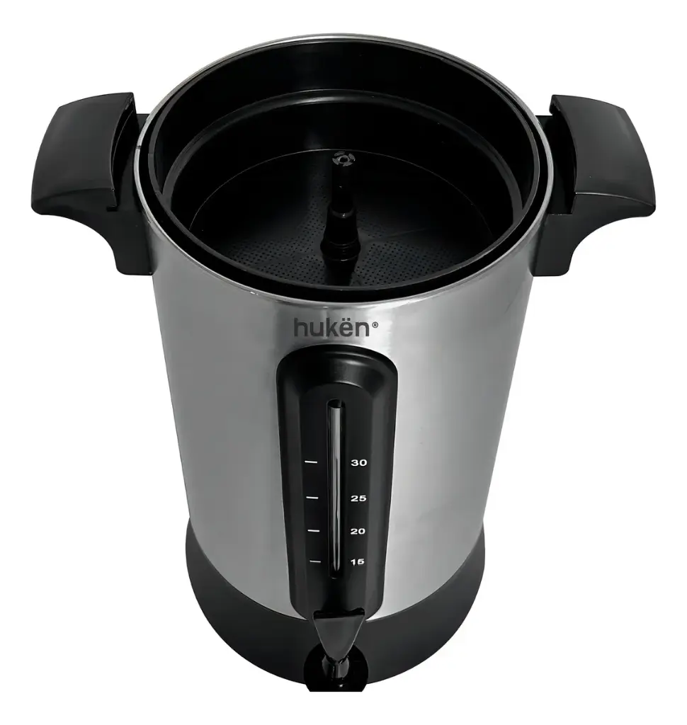 CAFETERA URNA DE 30 TAZAS ACERO HUKËN MASTERCHEF