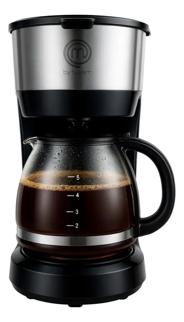 CAFETERA DE 5 TAZAS EASY-BREW PLATEADO