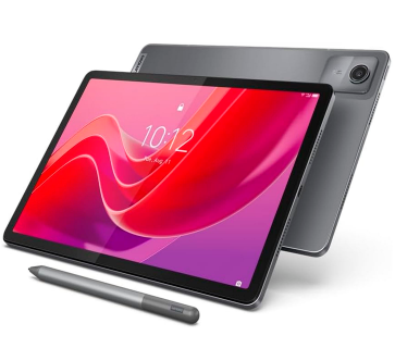 TABLET LENOVO TAB M11 11" 4G LTE 4GB/128GB CÁMARA 8MP/8MP ANDROID 13 COLOR GRIS CON FUNDA Y PLUMA