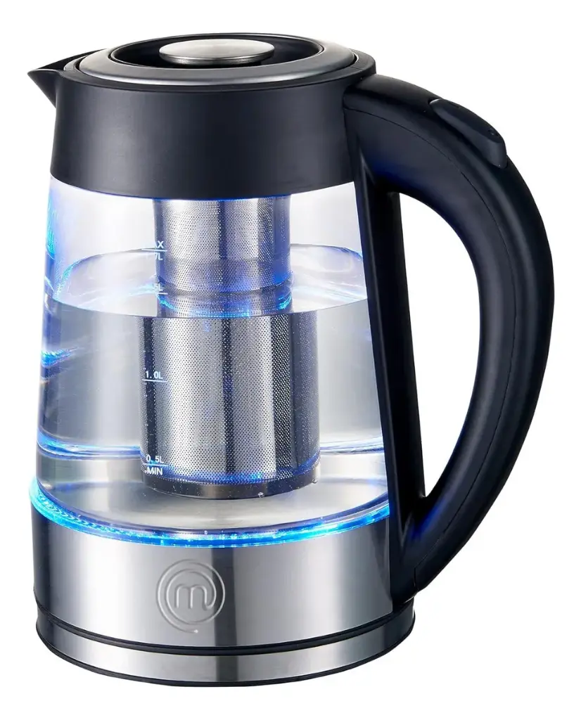 HERVIDOR AGUA MASTERCHEF MK-K-2OF INFUSOR REMOVIBLE PLATEADO
