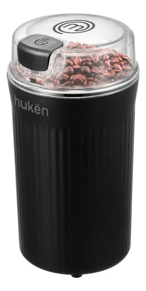 MOLINO DE CAFÉ Y ESPECIAS ELÉCTRICO GRINDPRO 60G MOTOR DE 150W ASPAS Y CABINA DE ACERO INOXIDABLE CABLE DESMONTABLE DISEÑO NEGRO MATTE