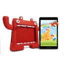 TABLET VORAGO PAD-8-KIDS 8" QUADCORE 64GB RAM 4GB 2MP/5MP ANDROID 13 FUNDA ROJA