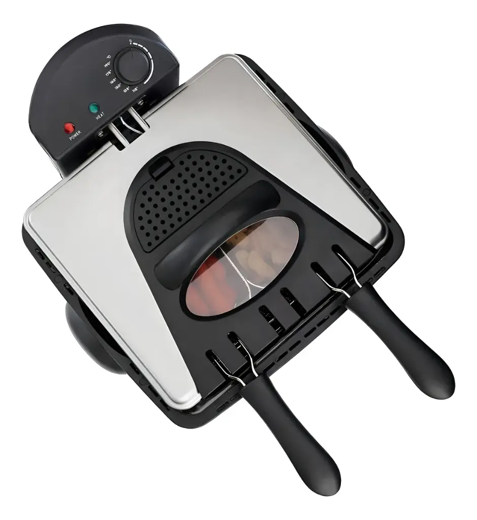 FREIDORA DE ACEITE MASTERCHEF 4 LITROS GRIS