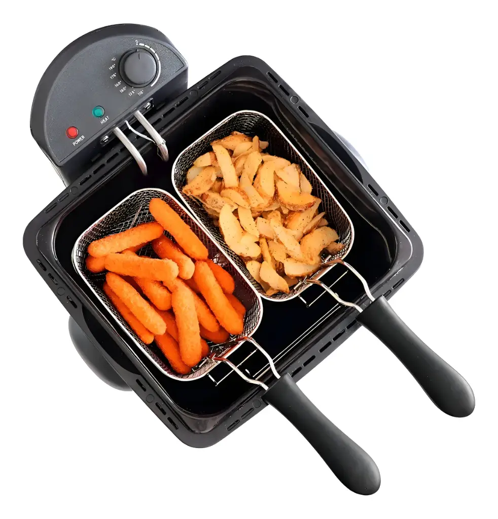 FREIDORA DE ACEITE MASTERCHEF 4 LITROS GRIS