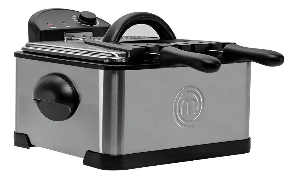 FREIDORA DE ACEITE MASTERCHEF 4 LITROS GRIS