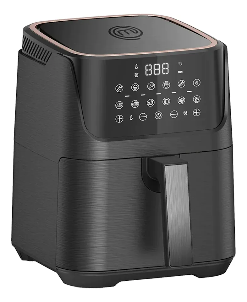 FREIDORA AIRE 3.5L 12 FUNCIONES MK-AF-35TM MASTERCHEF NEGRO
