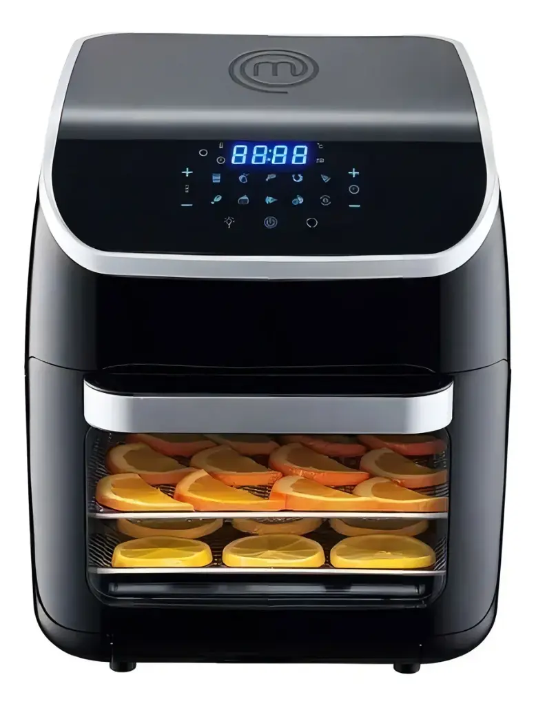 FREIDORA DE AIRE MULTIFUNCIONAL PREMIUM NEGRO 12L MASTERCHEF