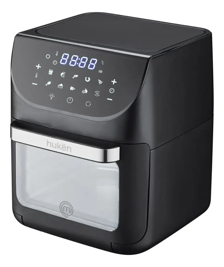FREIDORA DE AIRE MULTIFUNCIONAL PREMIUM NEGRO 12L MASTERCHEF