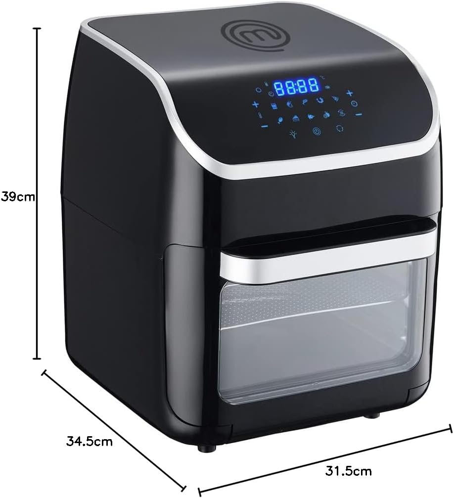 HORNO FREIDORA DE AIRE DIGITAL COOK 12L 10 FUNCIONES PANEL TOUCH 