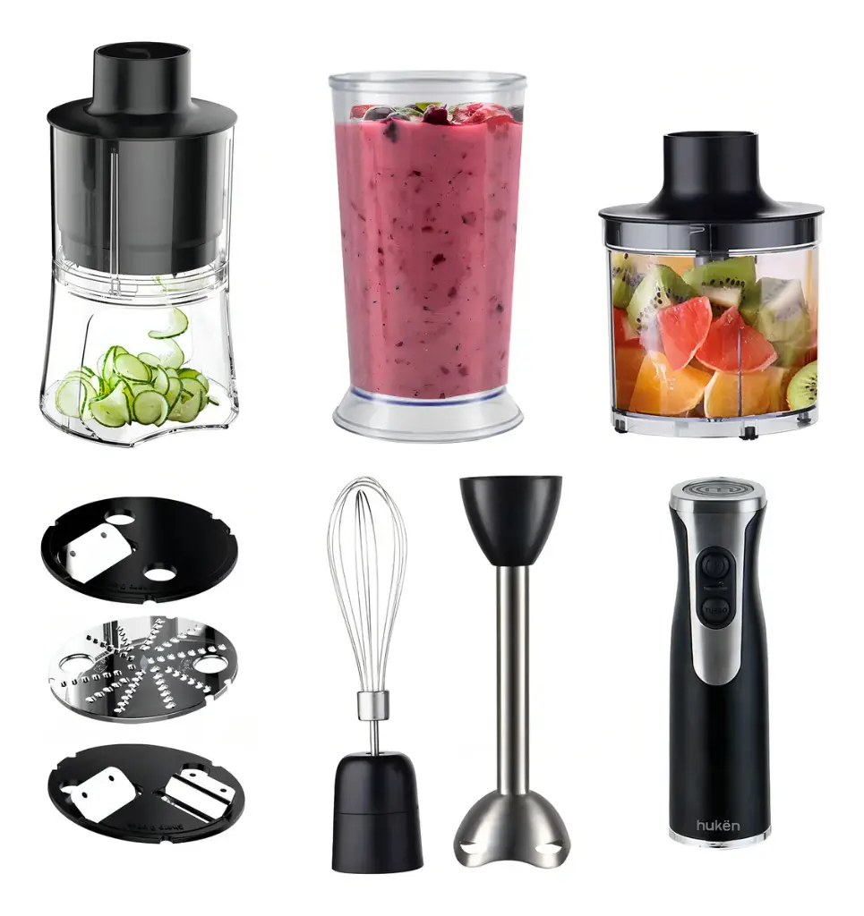 BATIDORA DE INMERSIÓN HUKEN ELECTRODOMESTICOS MK-HBS-7 MK-HBS-7 NEGRA 400W