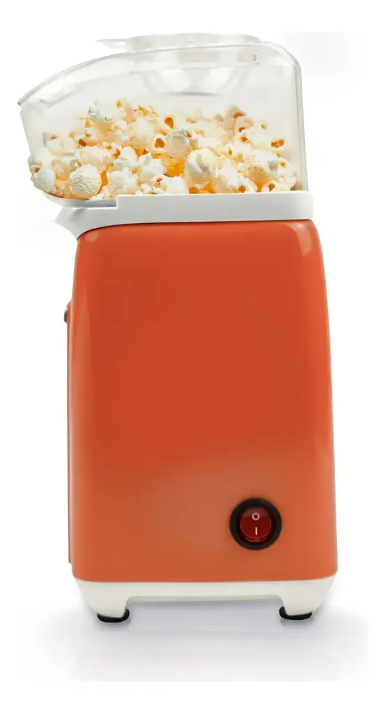 MÁQUINA DE PALOMITAS RETRO 80G COLOR NARANJA