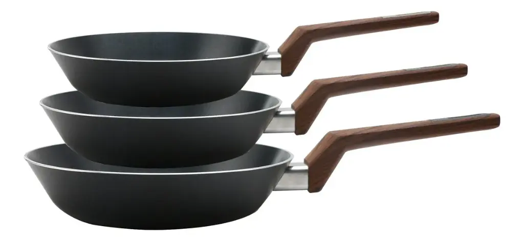 SET DE 3 SARTENES WOOD PRO ANTIADERENTES