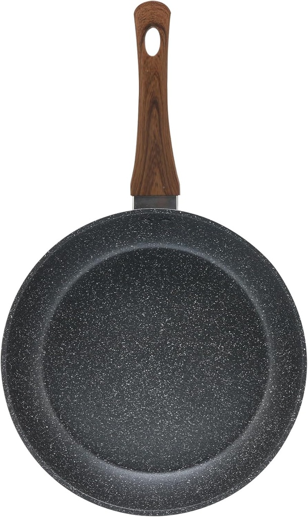 SARTEN 28 GRANITO Y MADERA