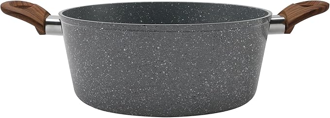 CACEROLA PREMIUM GRANITE+ 2.6 LT. COLOR GRIS