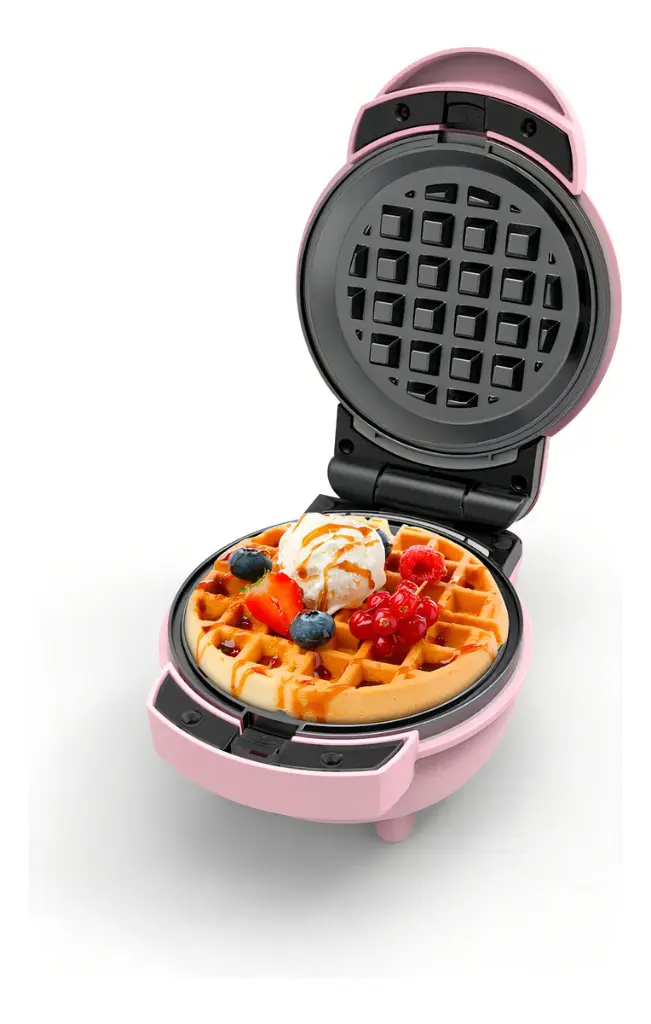 WAFLERA ELÉCTRICA MASTERCHEF SET COLOR ROSA
