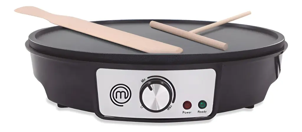 CREPERA ELÉCTRICA NONSTIC PREMIUM MASTERCHEF COLOR NEGRO