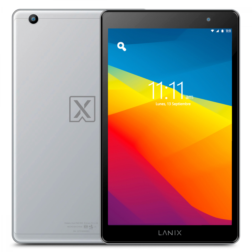 TABLETA LANIX RX8 V4 (14972). ANDROID 14, PANTALLA: LED 8.0 PULGADAS IPS (1280X800); CÁMARA POSTERIOR: 5 MP