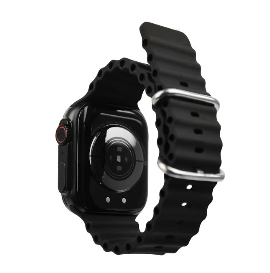 PERFECT CHOICE PC-270171 SMART WATCH - RECTANGULAR CASE SHAPE - NEGRO CASE COLOR - NEGRO BAND COLOR - 4.8CM (1.9") - AMOLED PANTALLA - BLUETOOTH