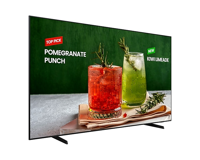SAMSUNG LH98BEDHVGFXZX PANTALLA COMERCIAL LED 98", 4K ULTRA HD, NEGRO