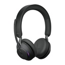 JABRA AURICULARES EVOLVE2 65 MS STEREO, INALÁMBRICO, BLUETOOTH, USB-A, NEGRO