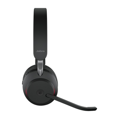 JABRA AURICULARES EVOLVE2 65 MS STEREO, INALÁMBRICO, BLUETOOTH, USB-A, NEGRO