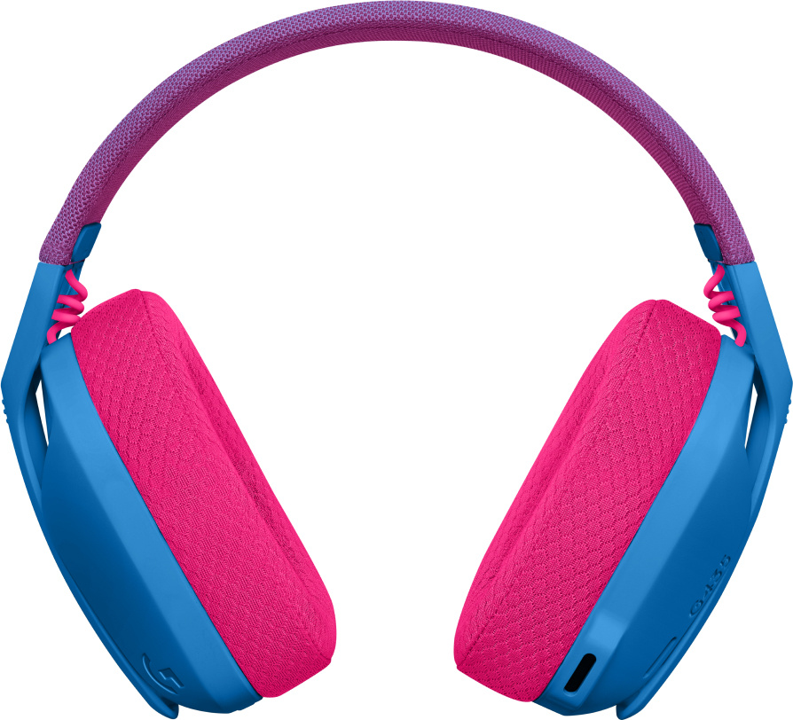 LOGITECH G435 LIGHTSPEED, DIADEMA GAMING INALÁMBRICA, BLUETOOTH/LIGHTSPEED, COLORES AZUL/ROSA