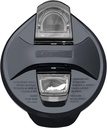 BLACK+DECKER PULVERIX, LICUADORA, 700W, 12 VELOCIDADES + PULSO, JARRA DE VIDRIO 1.5L, CUCHILLA 6 ASPAS ACERO INOXIDABLE, COLOR NEGRO