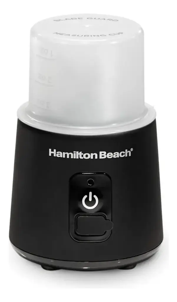 HAMILTON BEACH BLEND NOW, LICUADORA PORTÁTIL INALÁMBRICA, VASO 473ML (16OZ), 144W, CUCHILLAS ACERO INOXIDABLE, CARGA USB, COLOR NEGRO