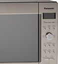 PANASONIC HORNO DE MICROONDAS INVERTER, 2.2 CU.FT (62L), 1200W, SENSOR GENIUS (20 MENÚS), COLOR SILVER