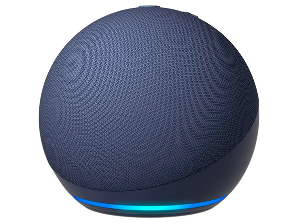 AMAZON ECHO DOT 5TA GENERACIÓN, ALTAVOZ INTELIGENTE CON ALEXA, WIFI DOBLE BANDA/BLUETOOTH, ALTAVOZ DE 44MM, CONTROL DE CASA INTELIGENTE POR VOZ, 15W, COLOR AZUL MARINO