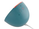 BOCINA INTELIGENTE ALEXA AMAZON ECHO POP PROYECCION FRONTAL DE 1.95" WI-FI/BLUETOOTH COLOR VERDE AZULADO