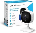 TP-LINK TAPO, CÁMARA DE SEGURIDAD WIFI, RESOLUCIÓN 1080P, VISIÓN NOCTURNA HASTA 9M, DETECCIÓN DE MOVIMIENTO, AUDIO BIDIRECCIONAL, RANURA MICROSD HASTA 128GB