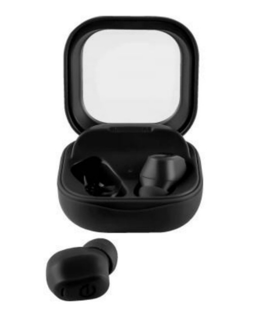 AURICULAR MASTERCHOICE EASY LINE EL-995531 TRUE WIRELESS AURICULAR ESTÉREO - NEGRO - BINAURAL - INTRAUDITIVO - 1000CM - BLUETOOTH 