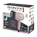 REMINGTON SECADORA DE CABELLO PROFESIONAL, CERAMICA IONICA, MOTOR 1900W, 3 TEMPERATURAS/2 VELOCIDADES, BOTÓN DE AIRE FRIO 