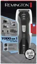 REMINGTON KIT TODO EN 1, RECORTADORA RECARGABLE PARA BARBA/BIGOTE/NARIZ/OIDOS, 8 ACCESORIOS INTERCAMBIABLES, CUCHILLAS ACERO QUIRURGICO, BASE DE CARGA 