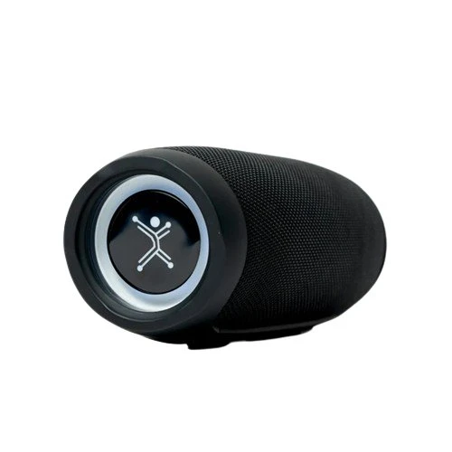 PERFECT CHOICE OUTDOORS, BOCINA BLUETOOTH PORTATIL, 30W RMS, RESISTENTE AL AGUA IP65, ILUMINACION RGB, BATERIA 3000MAH, COLOR NEGRO 