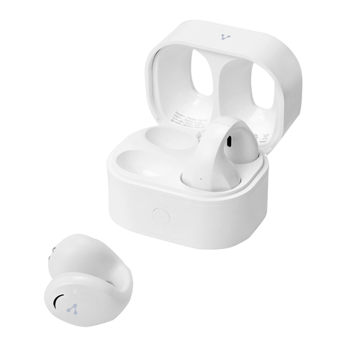 AURICULAR VORAGO ESB-410 TRUE WIRELESS AURICULAR ESTÉREO - BLANCO - BINAURAL - INTRAUDITIVO - 1000CM - BLUETOOTH - 18OHM - 20HZ A 20KHZ