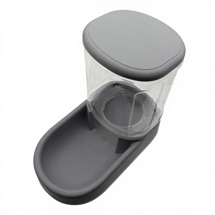 PEPET DISPENSADOR DE CROQUETAS AUTOMATICO POR GRAVEDAD, CAPACIDAD 3 KG, BASE ANTIDESLIZANTE