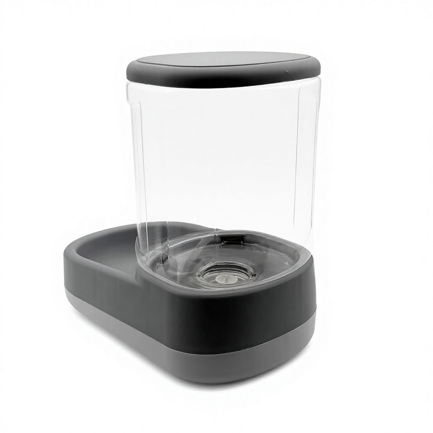PEPET DISPENSADOR DE AGUA AUTOMATICO POR GRAVEDAD, CAPACIDAD 3.8L, PARA PERROS Y GATOS, PLASTICO RESISTENTE