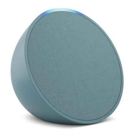 AMAZON ECHO POP, ALTAVOZ INTELIGENTE CON ALEXA, PROYECCIÓN FRONTAL 1.95" (49.5MM), WIFI DOBLE BANDA/BLUETOOTH, COMPATIBLE CON MATTER, COLOR VERDE AZULADO