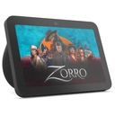 AMAZON ECHO SHOW 8 3RA GENERACIÓN, PANTALLA TÁCTIL HD 8", CÁMARA 13MP CON ENCUADRE AUTOMÁTICO, AUDIO ESPACIAL, WIFI DOBLE BANDA/BLUETOOTH, CONTROLADOR DE HOGAR DIGITAL (ZIGBEE/MATTER/THREAD), COLOR NEGRO