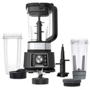 NINJA FOODI POWER BLENDER & PROCESSOR SYSTEM, LICUADORA 4 EN 1, 1200W, 6 PROGRAMAS AUTO-IQ, JARRA 72OZ + 2 VASOS, COLOR NEGRO