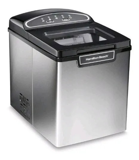 MAQUINA PARA HACER HIELO PORTÁTIL HAMILTON BEACH HACE 12.7KG