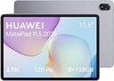 HUAWEI MATEPAD SE 11, KIRIN T82B, 8GB,128GB, 11.5", ARMONY OS 4.3 8MP 13MP, GRIS,1 AÑO DE GARANTIA    