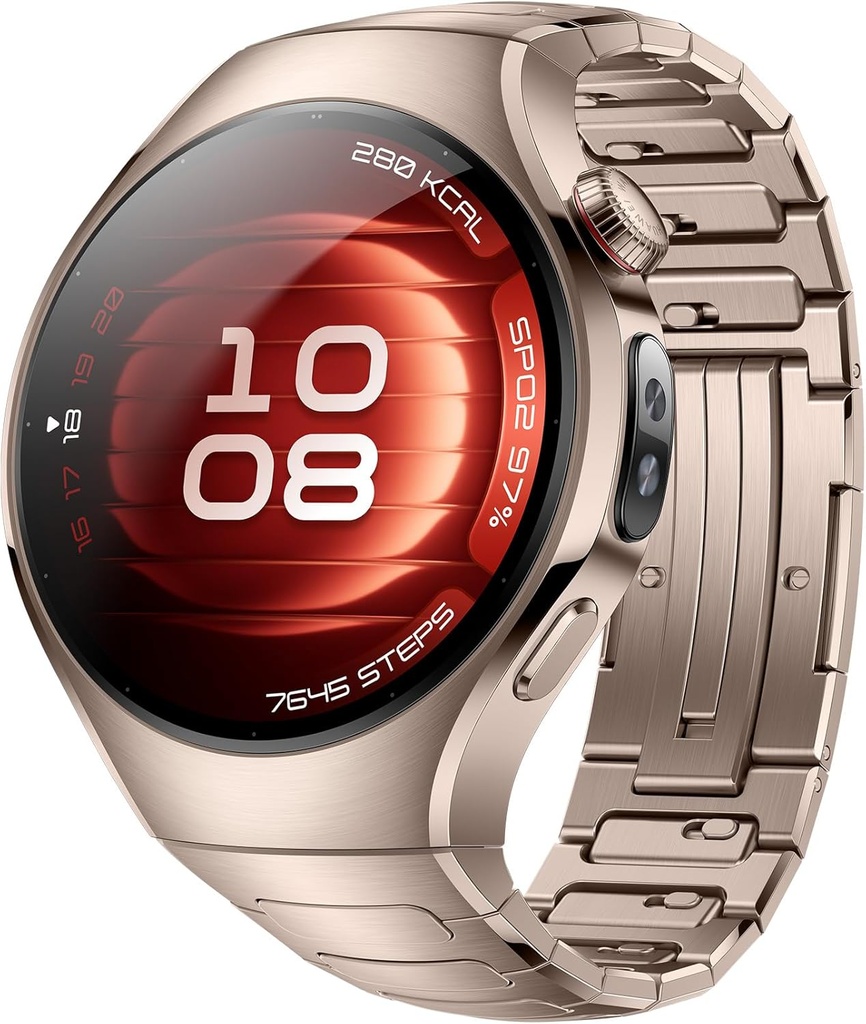 HUAWEI WATCH 5 42MM, TACTIL 1.42” AMOLED, ACERO ORO ARENA, 48G 