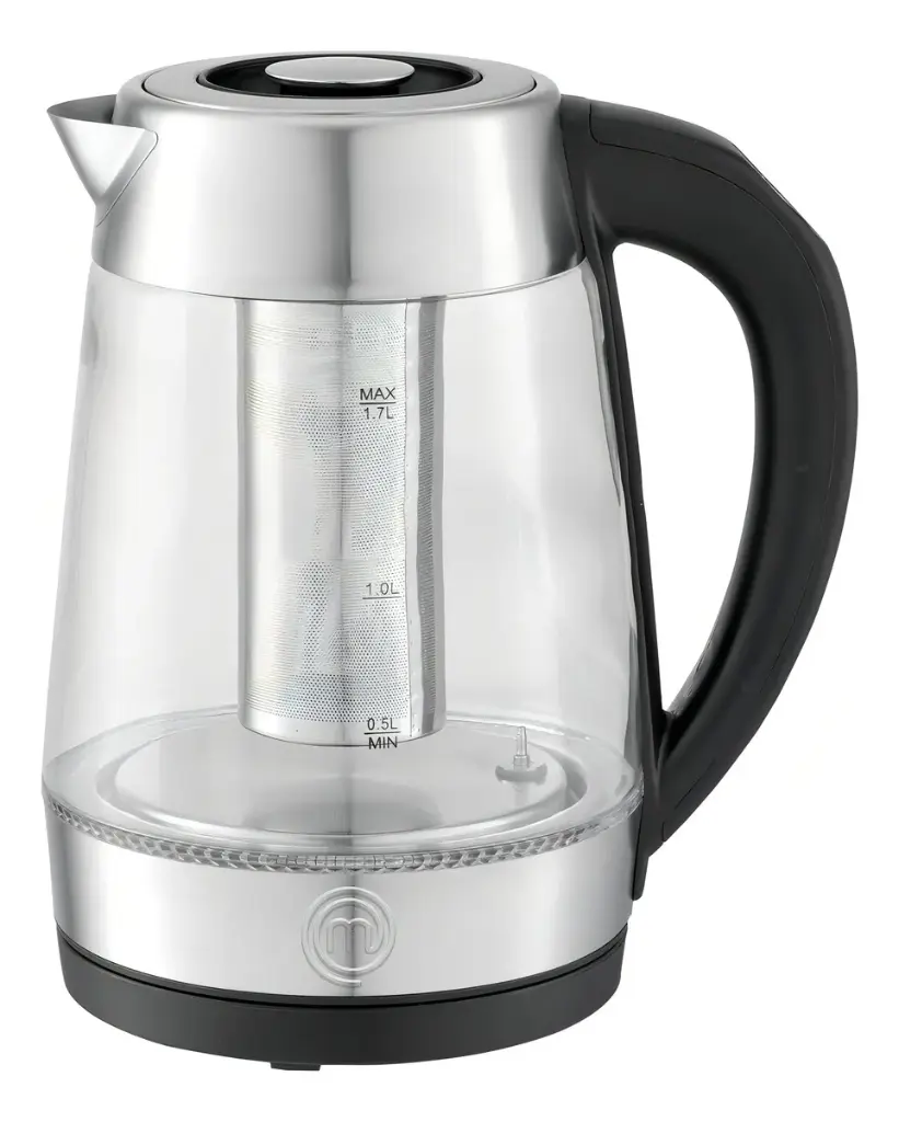 JARRA ELÉCTRICA MASTERCHEF 1.7 LITROS HEAT-SELECT ACERO MK-K-2SP