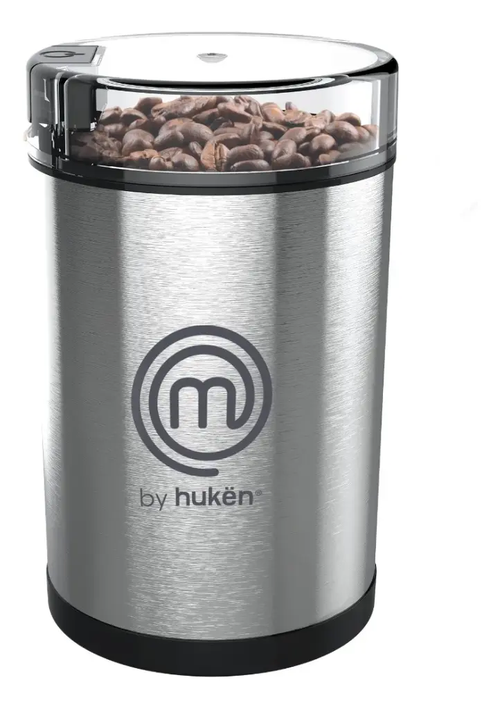 MASTERCHEF MOLINO DE GRANOS DE CAFÉ, 150W, ACERO INOXIDABLE